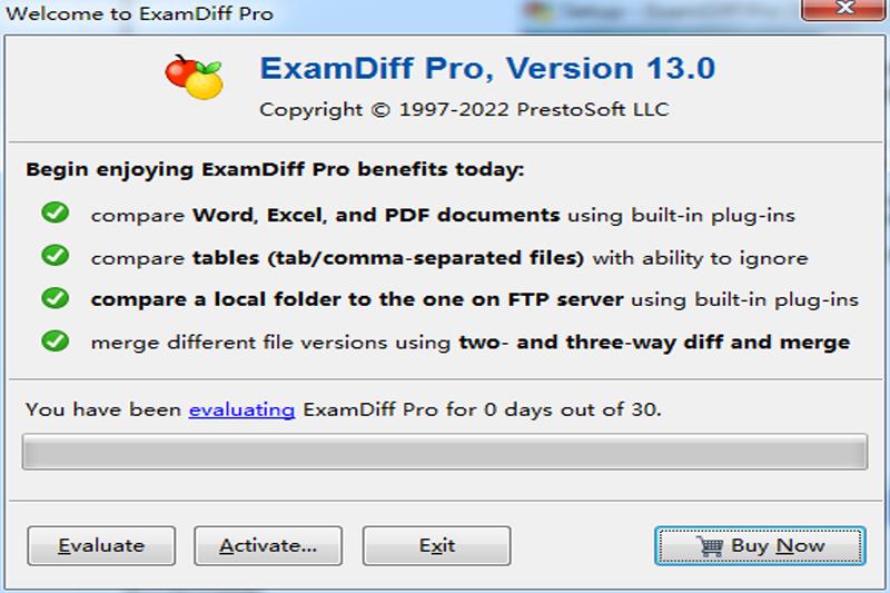 ExamDiff Pro x64官方下载